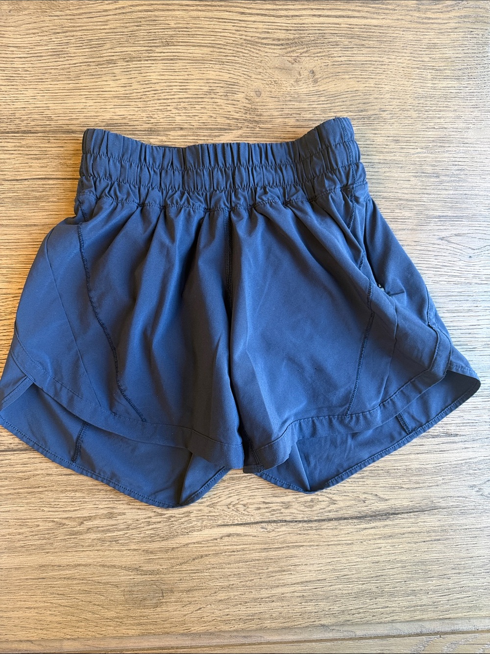 lululemon athletica Navy Hotty Hot Shorts